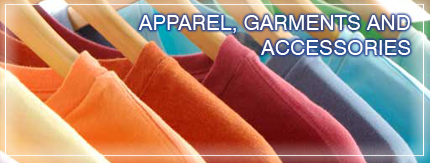 Apparel, Garments and Accessories